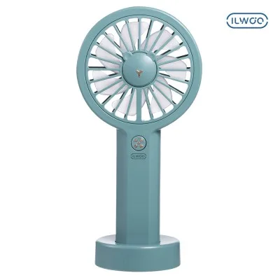 일우 LED 미니 휴대용 선풍기 무소음 IW-Q77