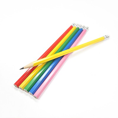 incolor 고주파 6본입 비비드 육각 연필 (B)
