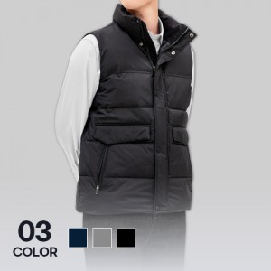 남녀공용 고급 퍼펙트웜 경량 패딩조끼 겨울 방한 단체복 M~4XL