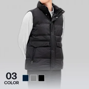남녀공용 고급 퍼펙트웜 경량 패딩조끼 겨울 방한 단체복 M~4XL
