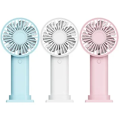 미니 휴대용 핸디형 2500mAh 탁상용 거치가능 미니 손선풍기