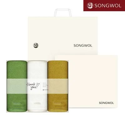송월 컬러풀40 (170g) 3P 고급형 띠지세트