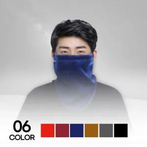 베이직 니트 융 넥워머 남성 여성 겨울 방한 목보온