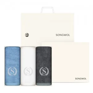 [송월타올] 슈퍼클래스 뱀부 S80 3P 타올세트