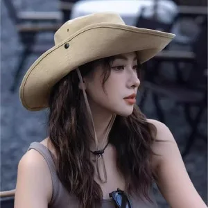 Blossom 카우보이 피셔맨 와이드 버킷햇 -1P
