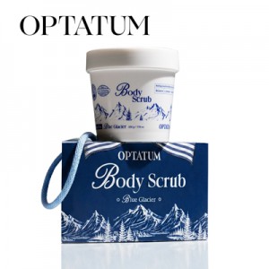 옵타움 OPTATUM 바디용품 각질케어 쿨링 필링크림 스노우 멜팅 바디 스크럽