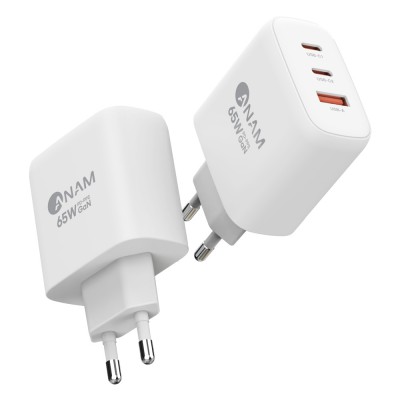 아남 PD3.0 GaN PPS PD65W 3포트 초고속 충전기
