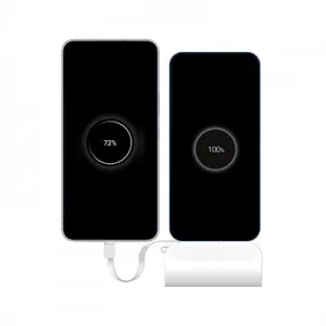 애니클리어 휴대용 미니 보조배터리 도킹형 파워뱅크 5,000mAh