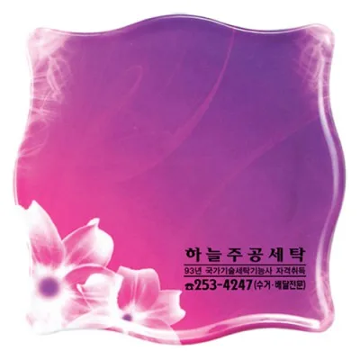 웨이브 멜라민냄비받침