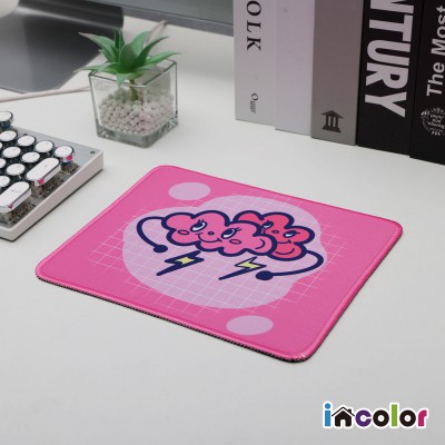 incolor 사각형 마우스 패드 [주문제작형]