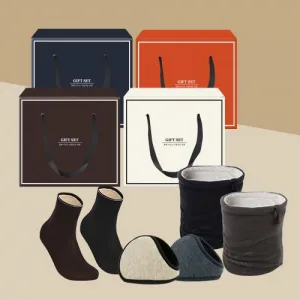 플씨드 프리미엄 넥워머 + 방한덧신 + 전사 귀마개 SET