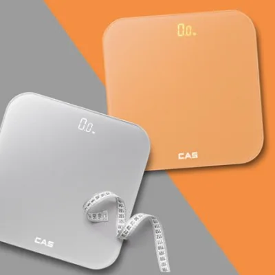 카스 CAS 강화유리 스마트 디지털 체중계 H23