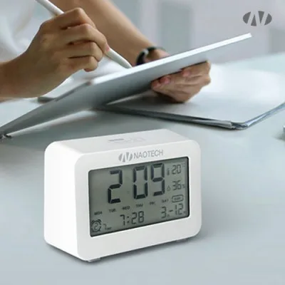 나오 디지털 무소음 탁상시계 NAO-L4900C