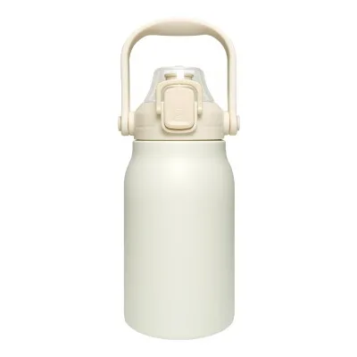 쿠팸 C8 대용량 탑 핸들 와이드 보온보냉 빨대 텀블러 1000ML