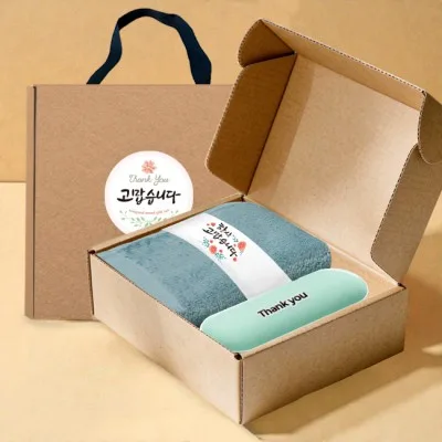 송월타올 호텔수건 항균 150G 30수 + 머쉬룸 5단 암막 양우산 선물 세트