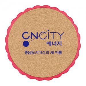 해바라기 콜크냄비받침