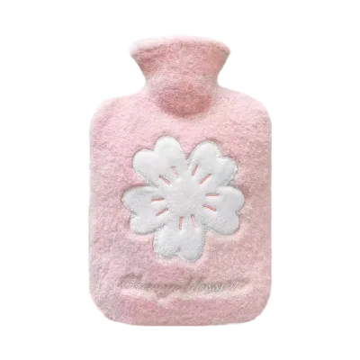(Blossom) 캐릭터 자수 플리스 물주머니 핫팩 1P