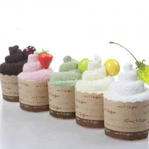하트머핀케익 미니케익 주방타올