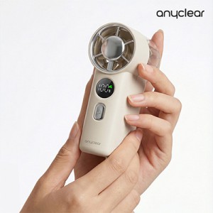 애니클리어 초경량 90g 초미니 휴대용 선풍기 터보 팬 TF30