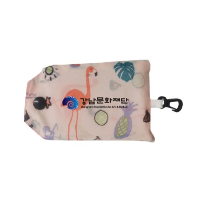 (Blossom) 일러스트 패턴 접이식 장바구니 1P