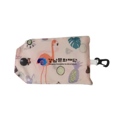 (Blossom) 일러스트 패턴 접이식 장바구니 1P