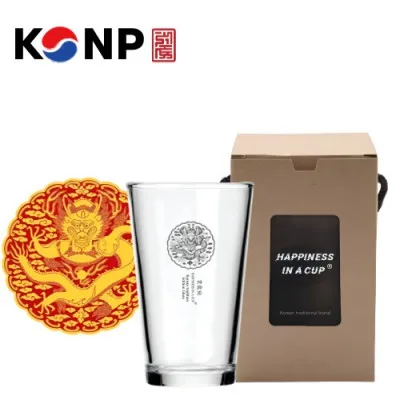 한국전통 K컬쳐 곤룡포 샤이닝 글라스컵 480ml 1P 기프팅