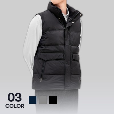 남녀공용 고급 퍼펙트웜 경량 패딩조끼 겨울 방한 단체복 M~4XL
