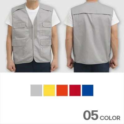 톤온톤 믹스 스태프조끼 남성 여성 단체행사 유니폼 L-2XL