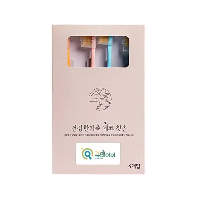 건강한가족 에코 칫솔 4P