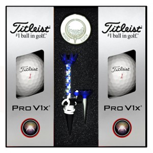 타이틀리스트 PRO V1x 6구 볼마커 자석티세트