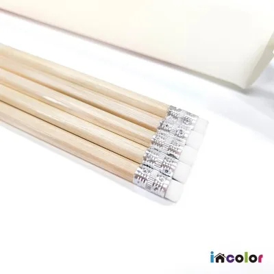 incolor 잘 써지는 네츄럴 육각 연필 (B)