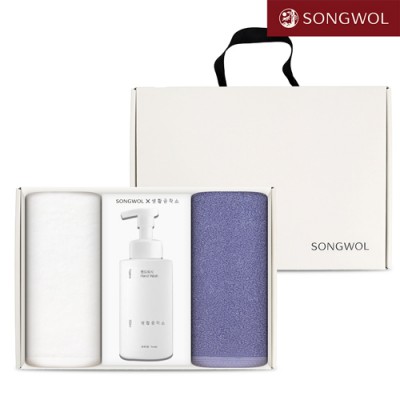 송월 핸드워시 기프트세트 22-1 (실프160g 2P + 생활공작소500ml 1P)