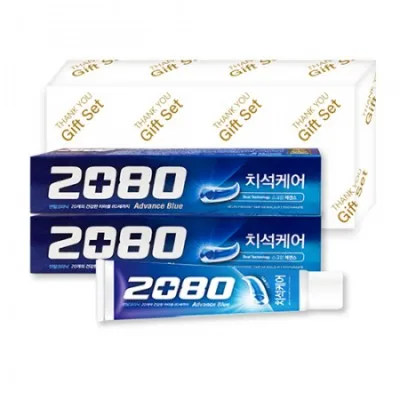 애경 2080 블루 치약 100g 2P 선물세트