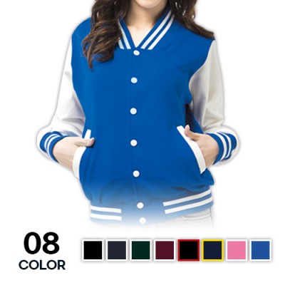 컬러믹스 야구점퍼 남녀공용 스타디움 자켓 단체 유니폼 S-3XL