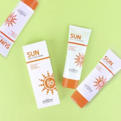 국산썬크림 자외선차단선크림 판촉선크림70ml SPF50+ PA+++