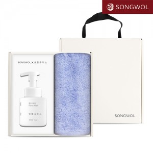 송월 핸드워시 기프트세트 10 (항균 코마40수무지 180g 1P + 생활공작소250ml 1P)