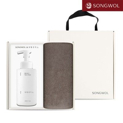 송월 핸드워시 기프트세트 21 (노블레스150g 1P + 생활공작소500ml 1P)