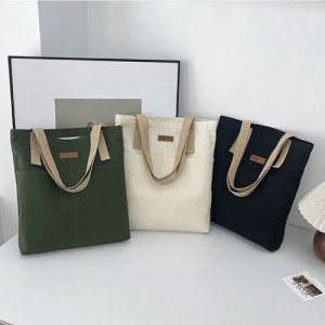 뉴에이커 투포켓 에코백