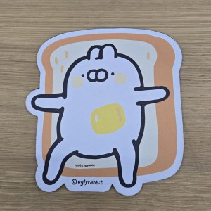 (Blossom) 모양형 풀컬러 마우스패드 RABBiT (200*220*2/3/4mm) 1P