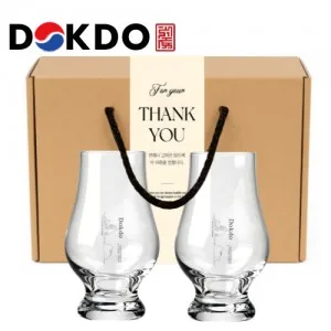 한국전통 K컬쳐 독도 40240 위스키잔 노징글라스 양주 니트잔 170ml 2P 기프팅