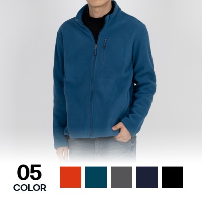 포인트 포켓 고급 후리스 자켓 남녀공용 보온 단체 유니폼 M-4XL