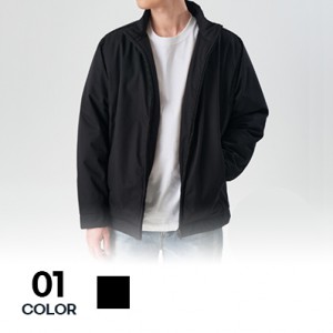 탈부착 퍼 레이어드 패딩점퍼 남녀공용 고급 근무복 방한 유니폼 M-4XL