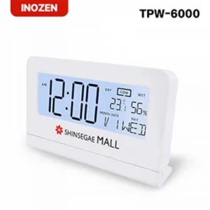 이노젠 TPW-6000 벽걸이 겸용 스누즈 터치 탁상시계