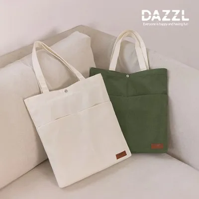 다즐 어반 친환경 오코텍스 자석 투포켓 프리미엄 에코백(고급케이스 포함)