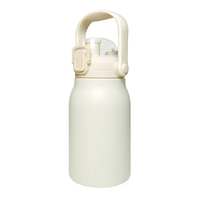 쿠팸 C8 대용량 탑 핸들 와이드 보온보냉 빨대 텀블러 1000ML