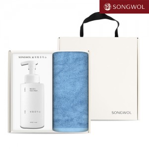 송월 핸드워시 기프트세트 24 (뱀부 프리미엄 무지180g 1P + 생활공작소500ml 1P)