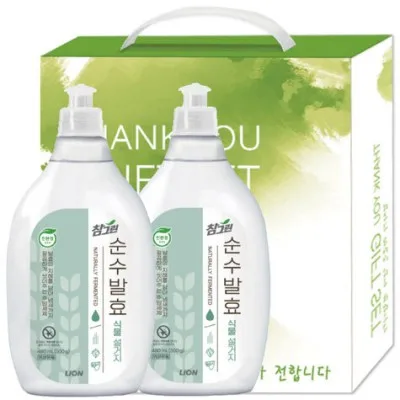 참그린 순수발효 식물용기 500g 2p 선물세트