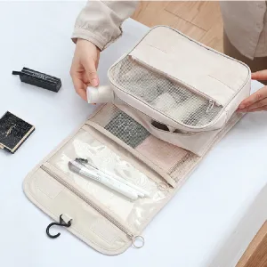 (Blossom) 여행용 행잉 대용량 세면 화장품 파우치 1P