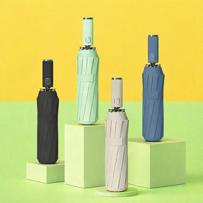 제이에스 베이직 암막 3단 자동 양우산