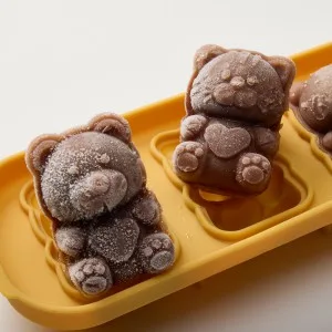 실리팟 실리콘 곰냥이 아이스트레이